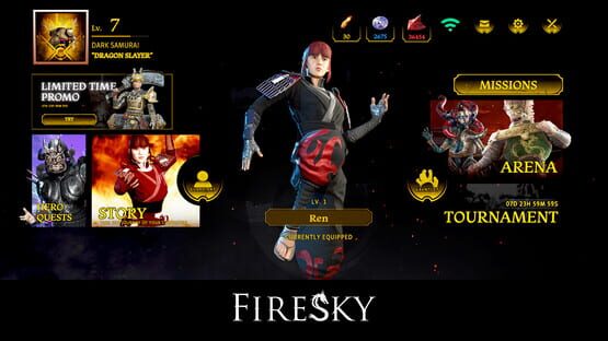 Screenshot Firesky