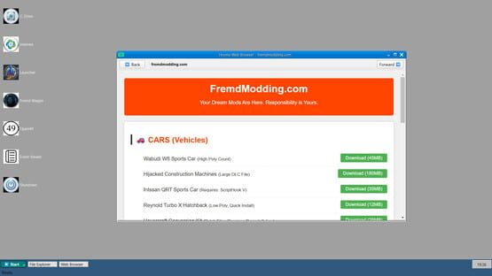 Screenshot Fremd Wagen: Mod Chaos