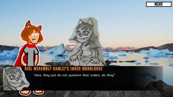 Screenshot Girl Werewolf Hamlet Saves Christmas
