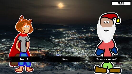 Screenshot Girl Werewolf Hamlet Saves Christmas