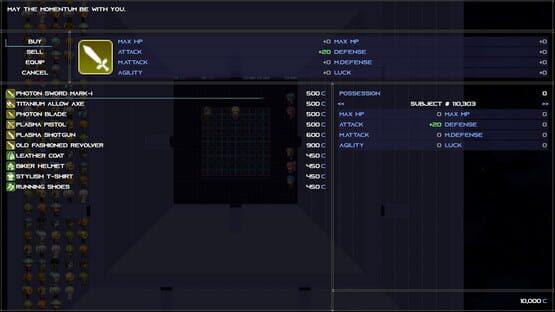 Screenshot Halberd Black