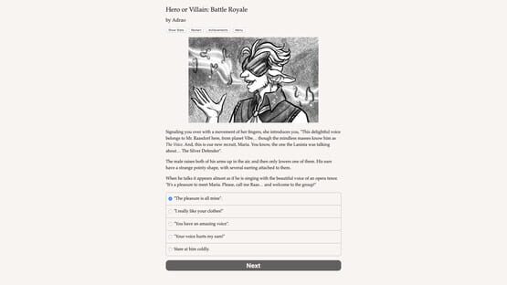 Screenshot Hero or Villain: Battle Royale