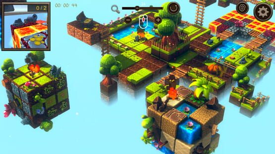 Screenshot Hidden Cube World Top-Down 3D