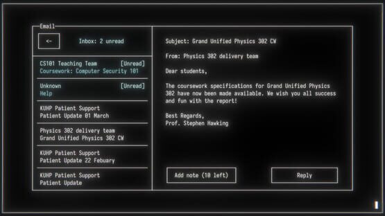 Screenshot Hifuu OS: Hack Into the Barrier