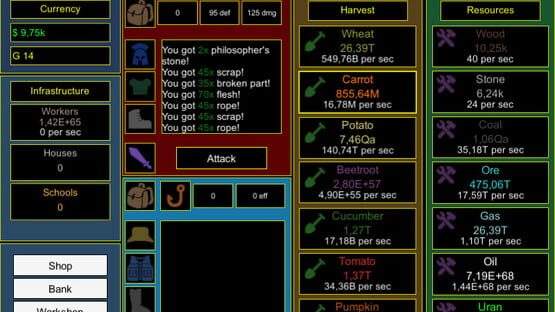 Screenshot Idle Progress