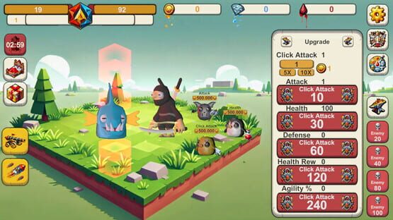 Screenshot Infinite Idle: Online Clicker RPG