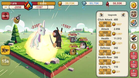 Screenshot Infinite Idle: Online Clicker RPG