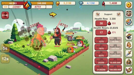 Screenshot Infinite Idle: Online Clicker RPG
