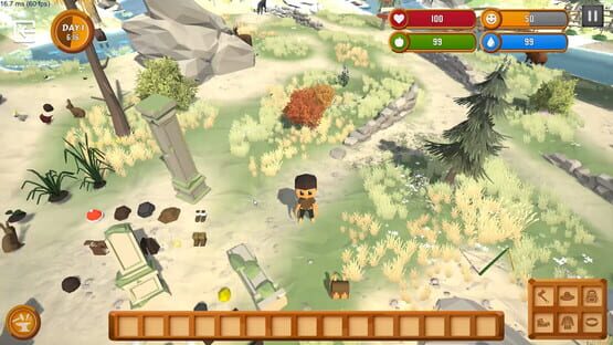 Screenshot Inside the Forest