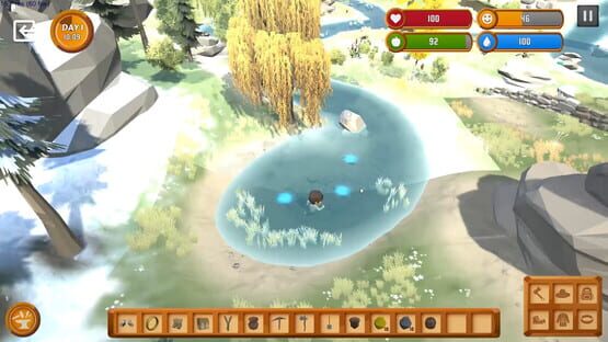 Screenshot Inside the Forest