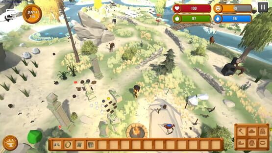 Screenshot Inside the Forest