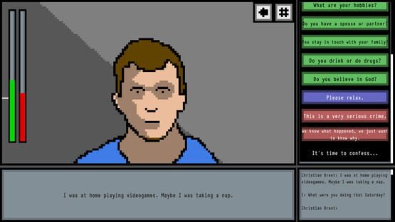 Screenshot Interrogation Simulator
