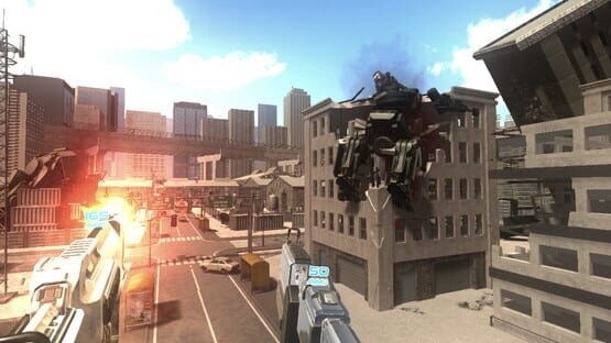 Screenshot Jetpack Warrior VR