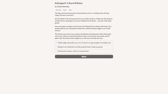 Screenshot Kidnapped! A Royal Birthday