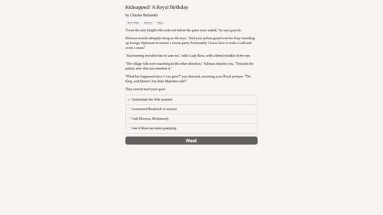 Screenshot Kidnapped! A Royal Birthday