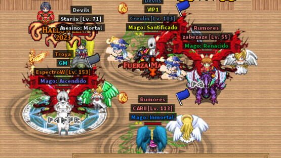 Screenshot Legends Resurrected Online