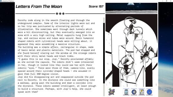 Screenshot Letters From the Moon
