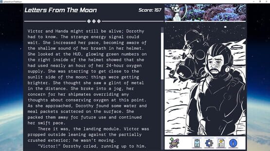 Screenshot Letters From the Moon