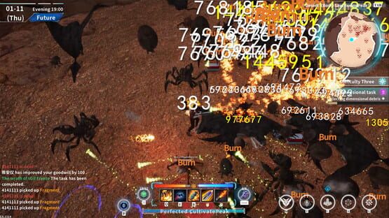Screenshot Levelup With 100 Cyber Girlfriend