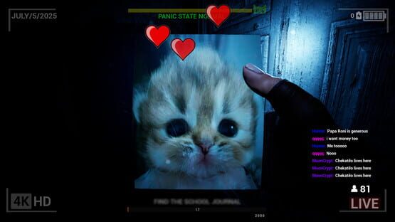 Screenshot LiveStream
