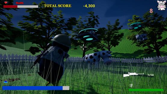 Screenshot Lucky VS Aliens