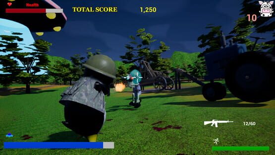 Screenshot Lucky VS Aliens