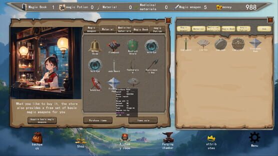 Screenshot Magic Weapon