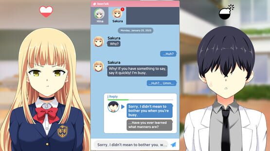 Screenshot Menhera & Troll