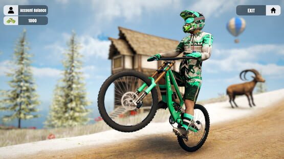Screenshot Mountain Bicycle Rider Simulator