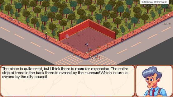 Screenshot Museum Keeper