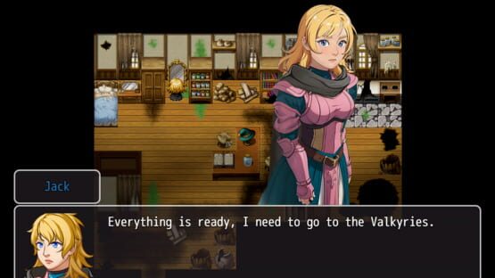 Screenshot Mystical Crash in Magical Middle Ages: Adventure of Valkyrie