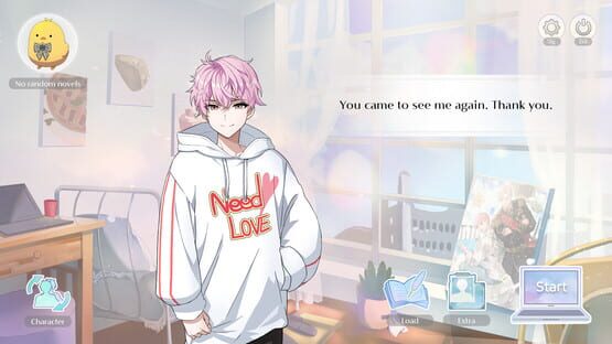 Screenshot No Random Novels
