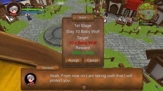 Screenshot Oath of Genesis