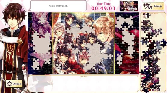 Screenshot Otome Romance Jigsaws - Midnight Cinderella & Destined to Love