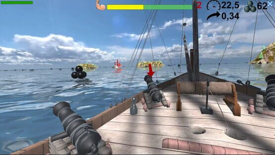 Screenshot Pirates. Naval battle