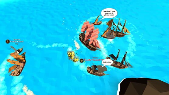 Screenshot Pirates of the Polygon Sea