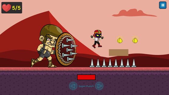 Screenshot Platformer Helmet