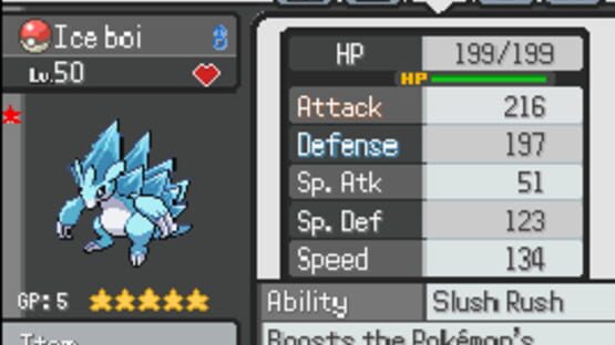 Screenshot Pokémon Empyrean