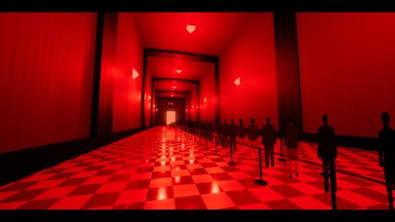 Screenshot Q: A Dystopian Queueing Simulator
