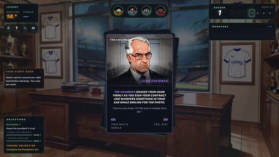 Screenshot Road to Glory