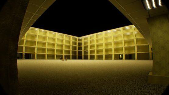 Screenshot Running Through Backrooms