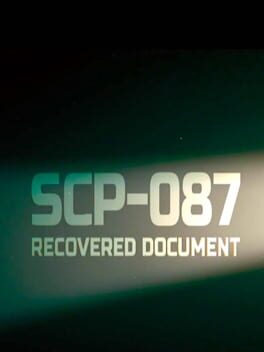 Cover SCP-087: Recovered document