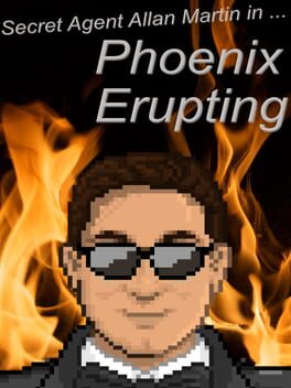 Cover Secret Agent Allan Martin in ... Phoenix Erupting
