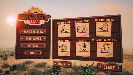 Screenshot Sheriff Exam