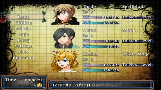 Screenshot Solenars Edge II: Aurora of The Seventh Dawn
