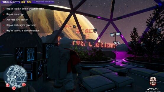 Screenshot Space of Retaliation