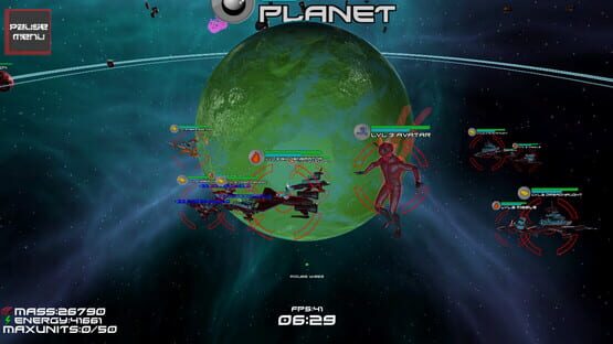 Screenshot Space War Machine