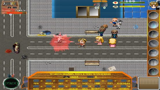 Screenshot Space Zombies Invasion