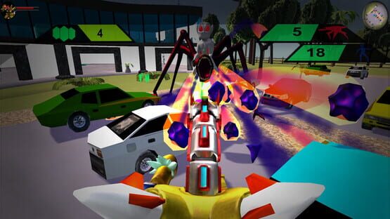 Screenshot Spider-Tank vs. Aliens