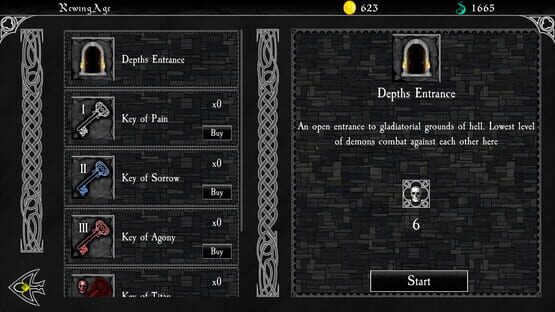 Screenshot Spiral to Despair